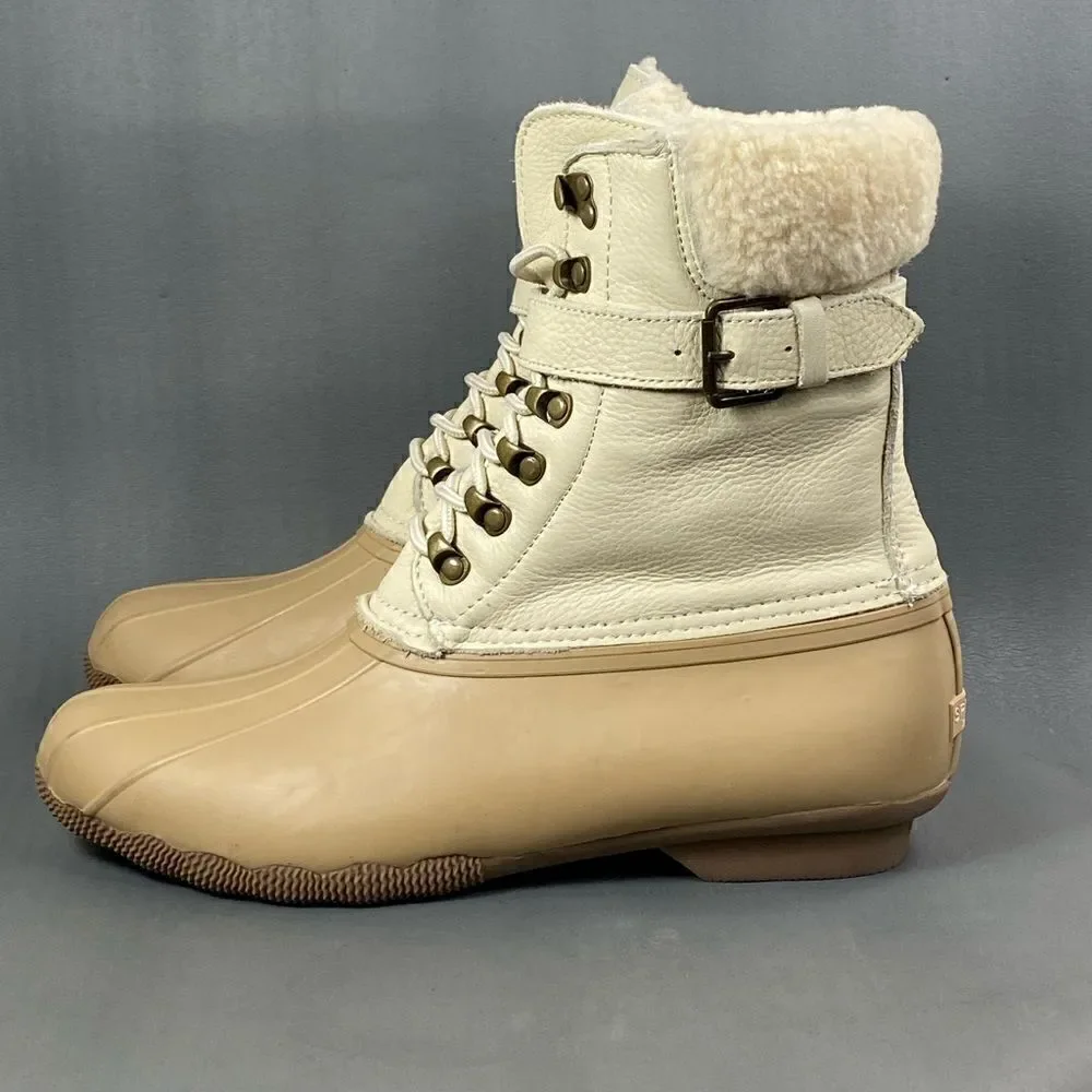 Sperry Shearwater Buckle Boots womens size 11